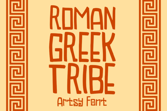 Roman Greek Tribe: A Timeless Font for Modern Creatives