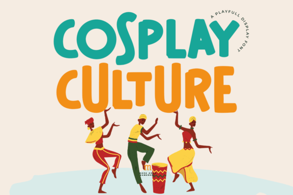 The Playful Charm of the Cosplay Culture Typeface
